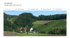 Desktop Screenshot of klus.ch